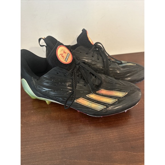 Adidas Adizero Football Cleats Big Mood Black Multicolor‎ Emoji GW7620 Men 11.5
